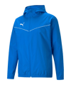 PUMA teamRISE Allwetterjacke Blau F02 - blau