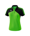 Erima Premium One 2.0 Poloshirt Damen Grün Schwarz - gruen