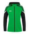JAKO Performance Kapuzenjacke Damen Grün F221 - gruen
