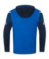 JAKO Performance Kapuzenjacke Blau F403 - blau