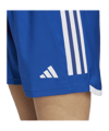 adidas Tiro 23 Match Short Damen Blau Weiss - blau