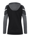 JAKO Performance Kapuzenjacke Damen Schwarz F804 - schwarz