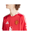 adidas Manchester United Trikot Home 2024/2025 Rot - rot