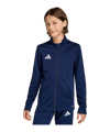 adidas Entrada 26 Trainingsjacke Kids Dunkelblau - weiss