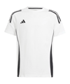 adidas Tiro 24 T-Shirt Kids Weiss Schwarz - weiss