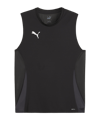 PUMA teamGOAL Tanktop Schwarz Weiss F03 - schwarz