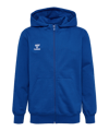 Hummel GO 2.0 Kapuzenjacke Kids Blau F7045 