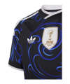 adidas AFA Argentinien Messi Trikot Away WM 2026 Kids Schwarz - schwarz