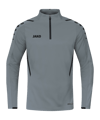 JAKO Challenge Ziptop Grau Schwarz F841 - grau