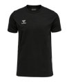 Hummel Move Grid T-Shirt Schwarz F2001 - schwarz