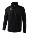 Erima Team Allwetterjacke Schwarz - schwarz