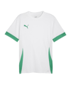 PUMA teamGOAL Matchday Trikot Weiss Grün F15 - weiss