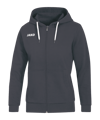 JAKO Base Kapuzenjacke Damen Grau F21 - grau