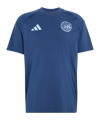 adidas Ajax Amsterdam Tiro Travel T-Shirt Blau - blau