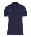 Nike Team Cotton Poloshirt Blau F451 - blau