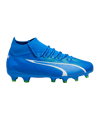 PUMA ULTRA Pro FG/AG Jr Gear Up Kids Blau Weiss F03