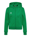 Hummel GO 2.0 Kapuzenjacke Damen Grün F6235 - gruen