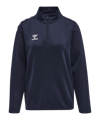 Hummel hmlCORE XK HalfZip Sweatshirt Damen F7026 - blau