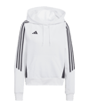 adidas Tiro 24 Hoody Damen Weiss Schwarz - weiss