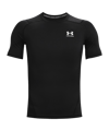 Under Armour HG Compression T-Shirt Schwarz F001
