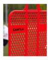 Cawila Trainingsdummy LIGA 180cm Rot | | Freistoßdummy aus sehr robustem Kunststoff - rot