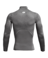 Under Armour HG Compression Mock langarm F090 - grau