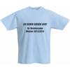 Meister T-Shirt | hellblau - blau