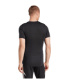 adidas Techfit Longsleeve Schwarz - schwarz