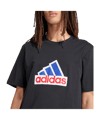 adidas Future Icons Badge of Sport T-Shirt Schwarz - schwarz