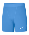 Nike Pro Strike Short Damen Blau Weiss F412
