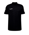 Hummel Cotton Poloshirt Kids F2001 | schwarz - schwarz