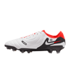 Nike Tiempo Legend X Pro FG Ready Weiss Schwarz Rot F100 - weiss