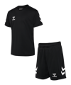 Hummel Trikot Set Kids Schwarz F2001 - schwarz