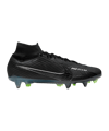 Nike Air Zoom Mercurial Superfly IX Shadow Elite SG-Pro AC Schwarz Grau F001