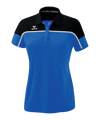 Erima Change by Poloshirt Damen Blau Schwarz - blau
