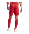 adidas Tiro 24 Short Rot Weiss - rot