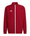 adidas Entrada 22 Präsentationsjacke | Rot - rot