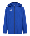 adidas Entrada 26 Jacke Kids Blau - blau