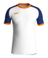 JAKO Iconic Trikot Kids Weiss Blau Orange F017 - weiss