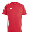adidas Tiro 24 T-Shirt Rot Weiss - rot