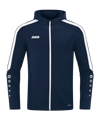 JAKO Power Kapuzenjacke Kids Blau F900 - blau