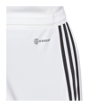 adidas Tiro 23 Short Weiss Schwarz - weiss