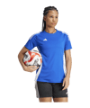 adidas Tiro 24 Trikot Damen Blau Weiss - blau