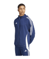 adidas Tiro 24 Windbreaker Blau Weiss - blau