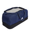 adidas Tiro League Duffel Bag Gr. L Blau Weiss - dunkelblau