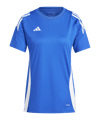 adidas Tiro 24 Trikot Damen Blau Weiss - blau