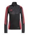 adidas Tiro 24 Sweatshirt Damen Schwarz - schwarz