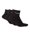 Nike Cushion Quarter Training Socken 3er Pack F001 | - schwarz