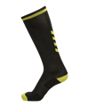 Hummel Elite High Socken Schwarz Gelb F5138 - schwarz