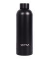 Cawila GEAR Trinkflasche THERMO STEEL | 500ml - schwarz